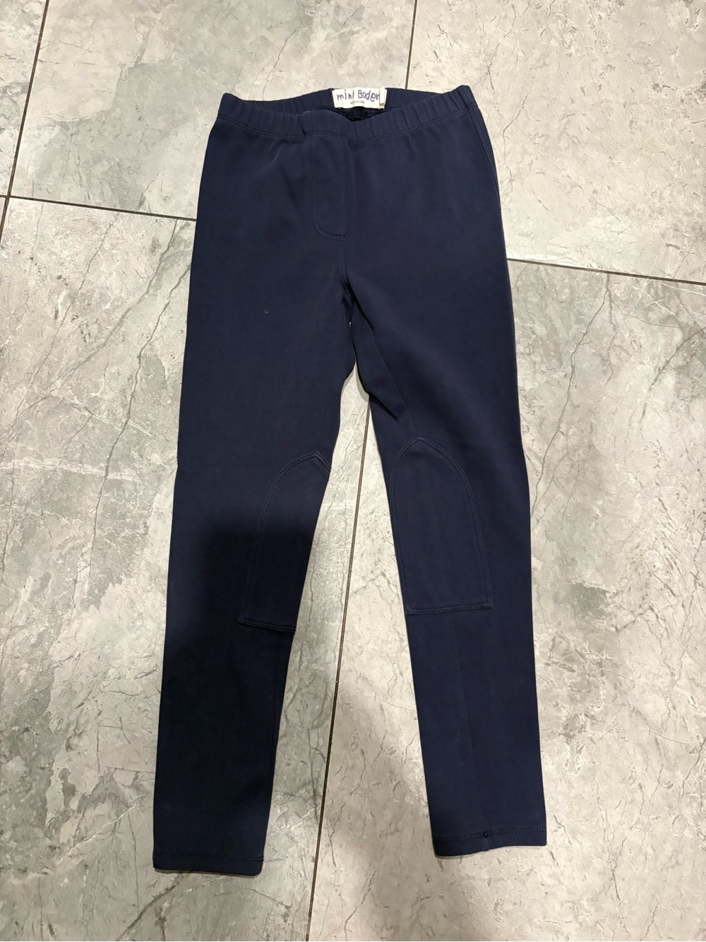 Mini Boden Navy Girls' Stretch Leggings